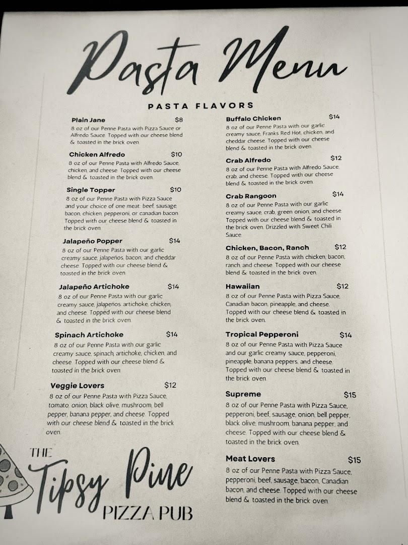 The Tipsy Pine Pizza Pub